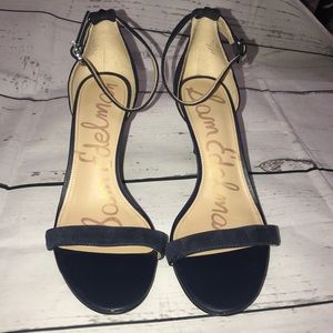 Sam Edelman Patti Sandals Navy - Size 7